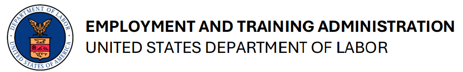 United States Department of Labor, Employment Training Administration logo